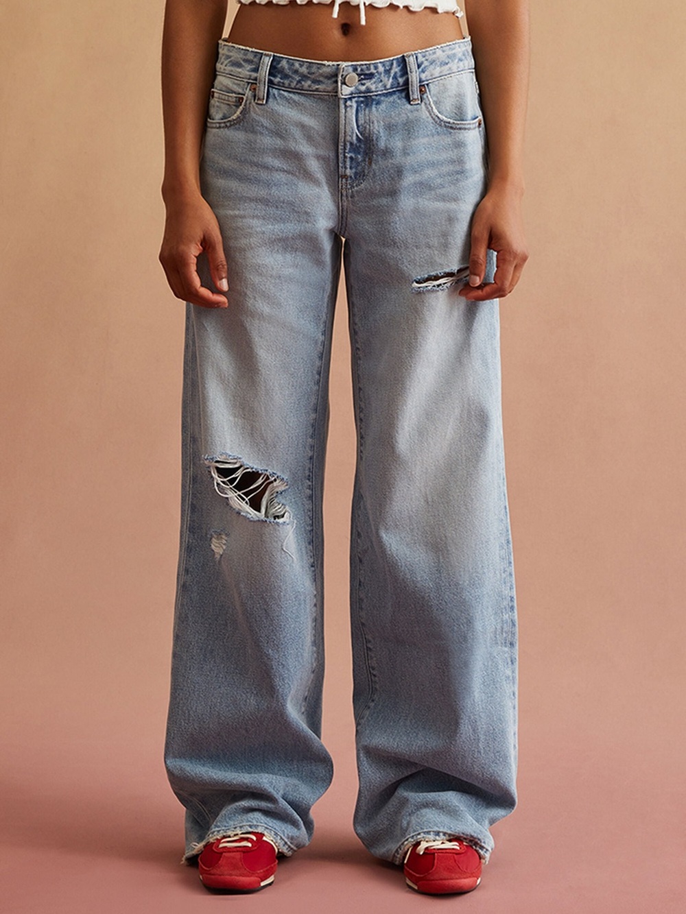 Pacsun Rare Dnm low rise baggy jeans